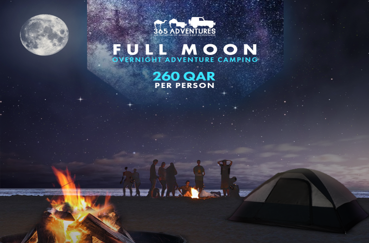 Full Moon Overnight Adventure Camping