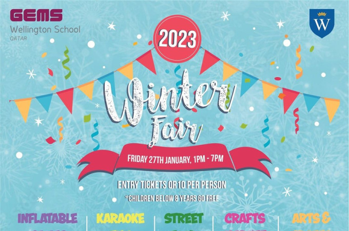 The GEMS Wellington School Qatar Winter Fair 2023