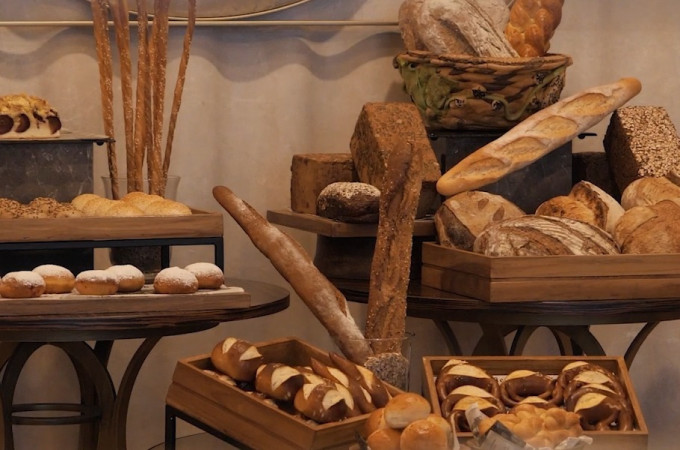 German bakery and pastries at Steigenberger Hotel Doha