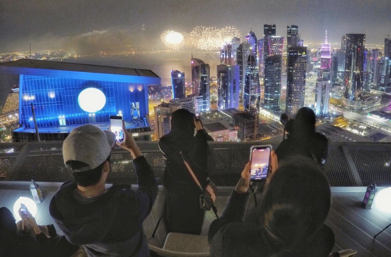 Get the best view of the QND air show and fireworks at JW Doha