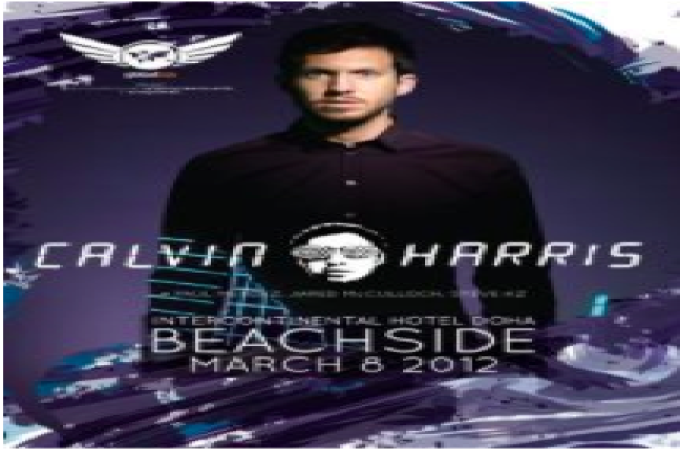 Global DJs "BEACHSIDE" with CALVIN HARRIS / 