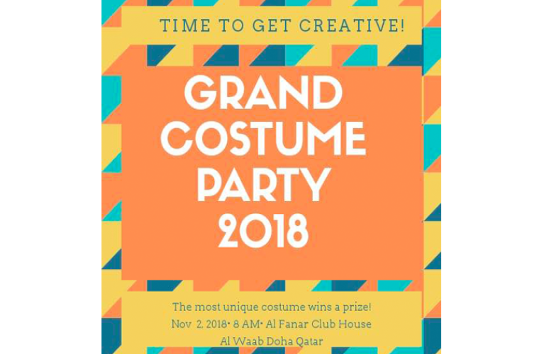 Grand Costume Party 2018