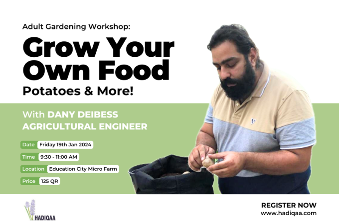 Workshop: Grow Your Own Food, Potatoes & More!