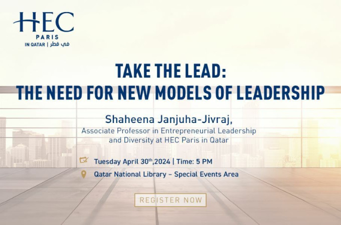 HEC Paris Panel Discussion: Take The Lead - The Need For New Models Of Leadership