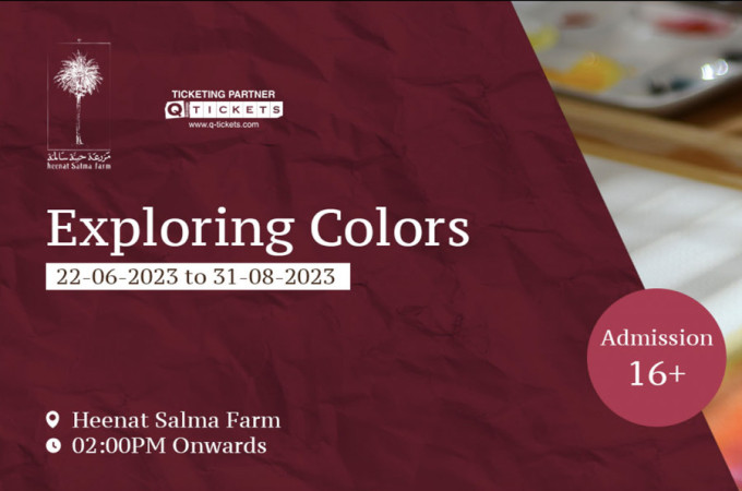 Exploring Colors at Heenat Salma Farm - Qatar