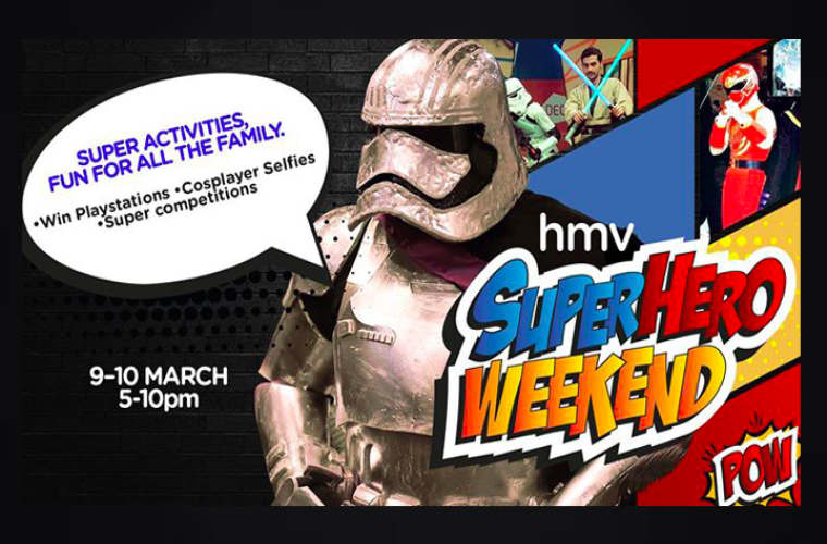 HMV Superhero weekend - Cosplay Competition, Parade and activities