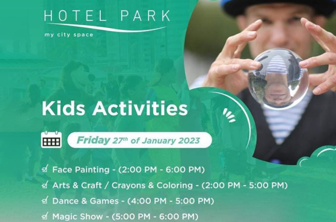Kids Activities at Hotel Park