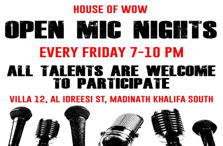 House of Wow Open Mic