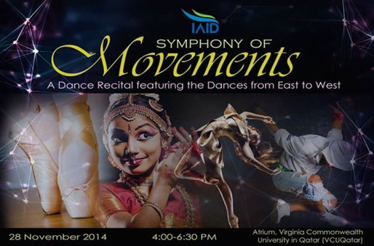 IAID "Symphony of Movements: A Dance Recital featuring the Dances from East to West"