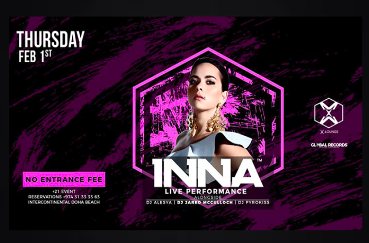 INNA Live at X lounge