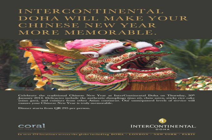 InterContinental Doha Will Make Your Chinese New Year More Memorable