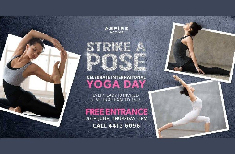 International Yoga Day 2019 at Aspire Active