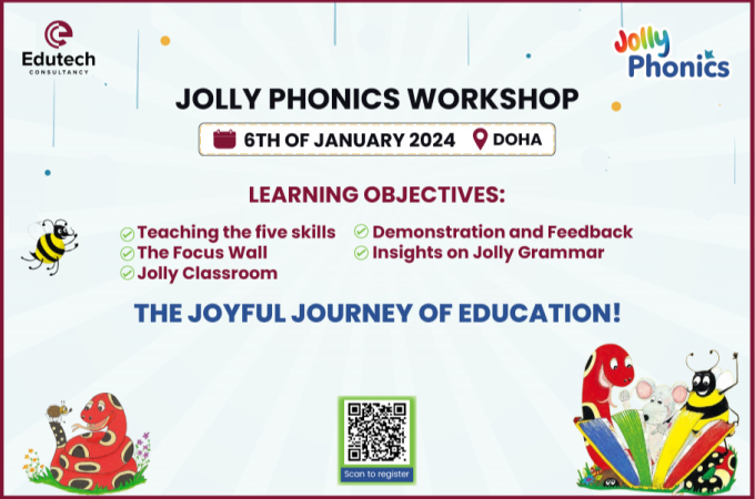Jolly Phonics Workshop is just around the corner!