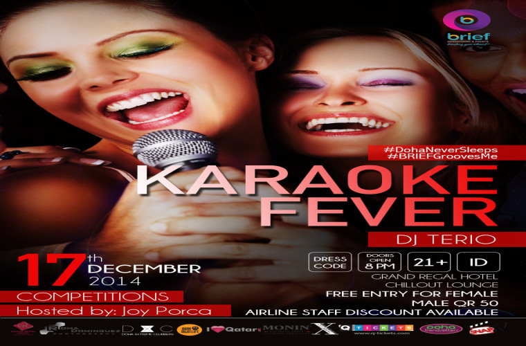 Karaoke Fever // Grand Regal Hotel // Chillout Lounge