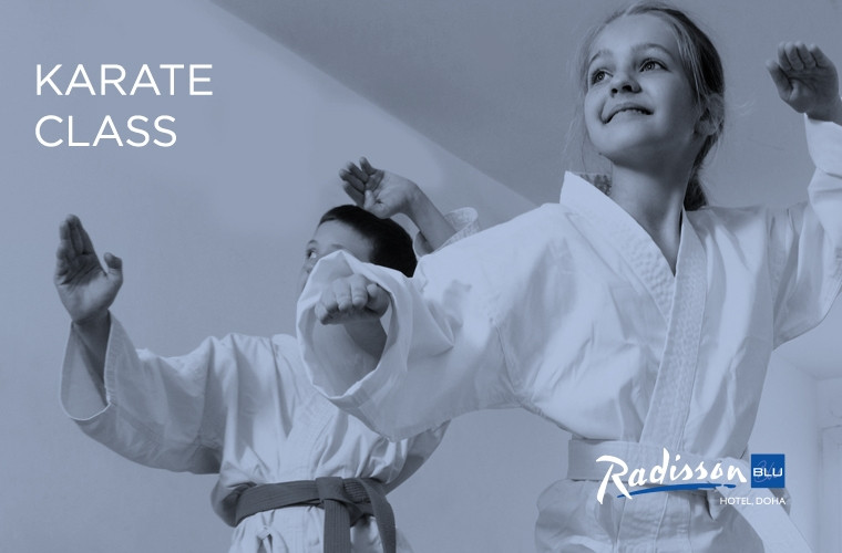 Karate Class at Radisson Blu Hotel, Doha