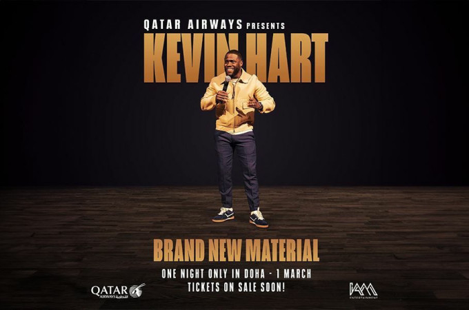 Kevin Hart live in Qatar