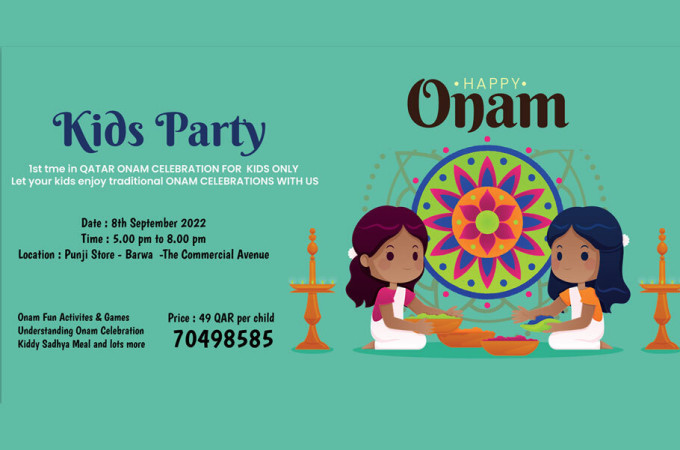 Kids Party - Onam Celebration with Punji Printers and Planet Scribbles