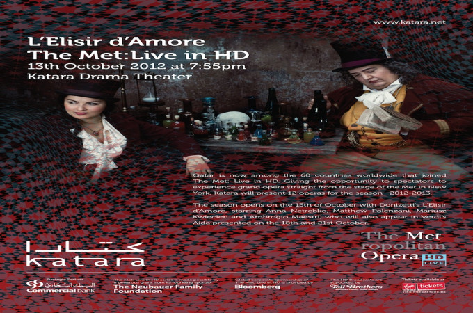  L'Elisir d'Amore, the Metropolitan Opera HD Live Series 