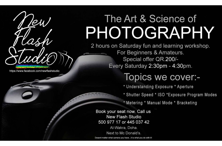 Learn Photography by New Flash Studio