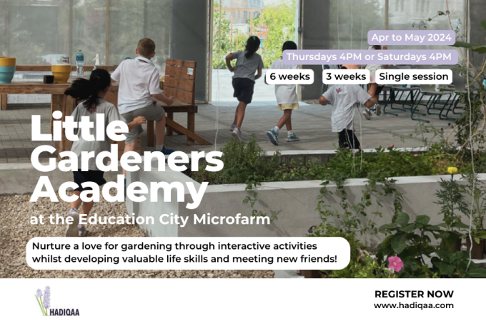 Little Gardeners Academy at Education City Micro-Farm
