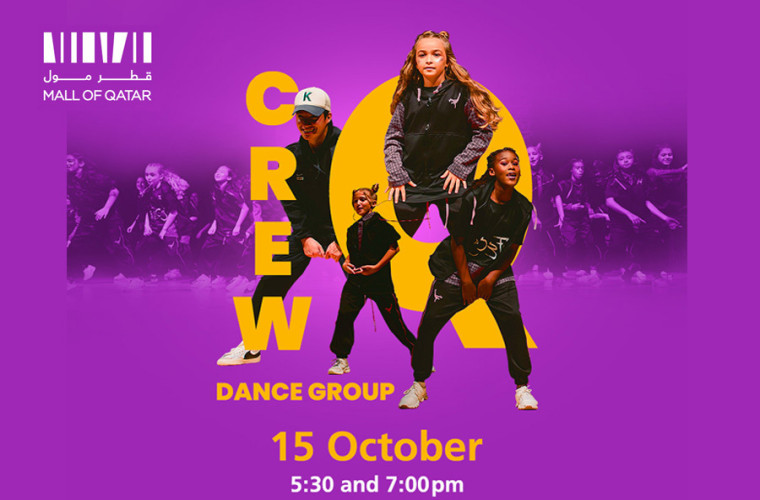 CrewQ Dance Group at Mall of Qatar