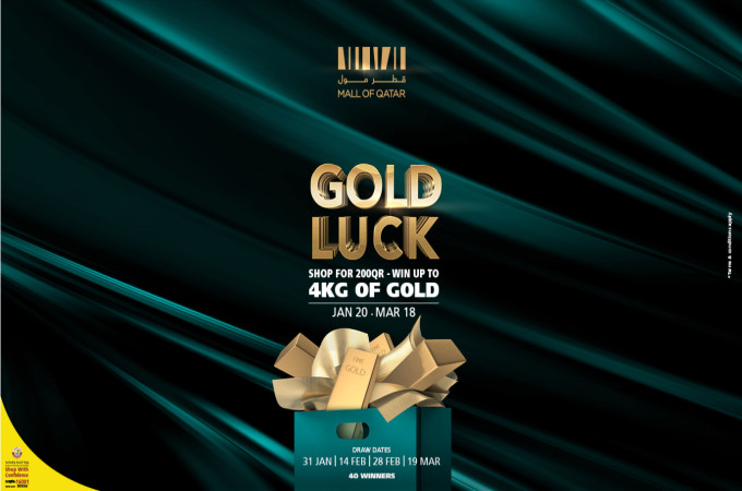 "Gold Luck" event at Mall of Qatar
