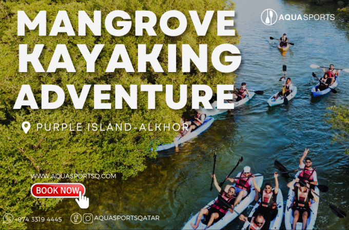Mangrove Kayaking in Qatar