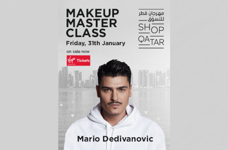 Mario Dedivanovic Makeup Masterclass in Qatar