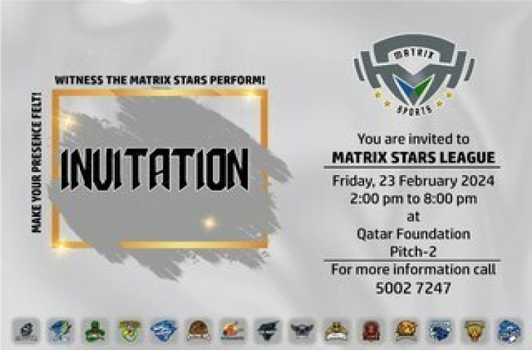 Matrix Stars League - Soccer Tournament