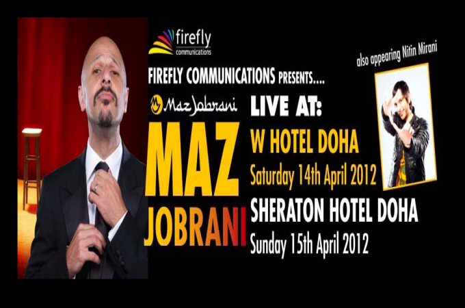 Maz Jobrani live in Doha 