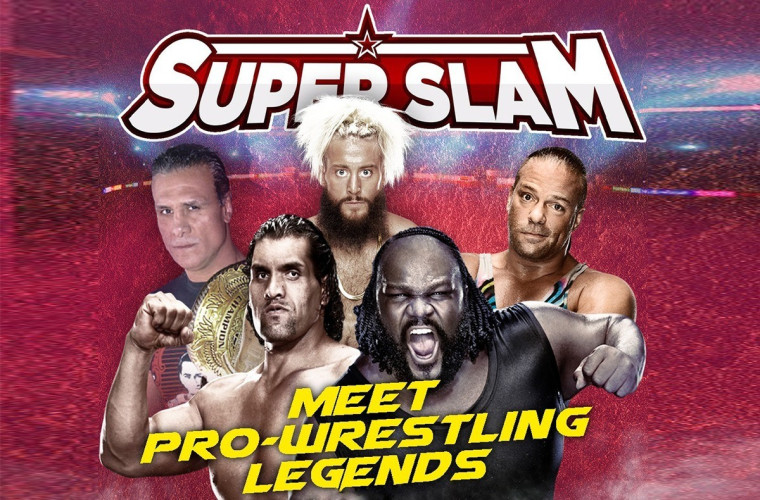 Meet and Greet Wrestling icons at Doha Festival City