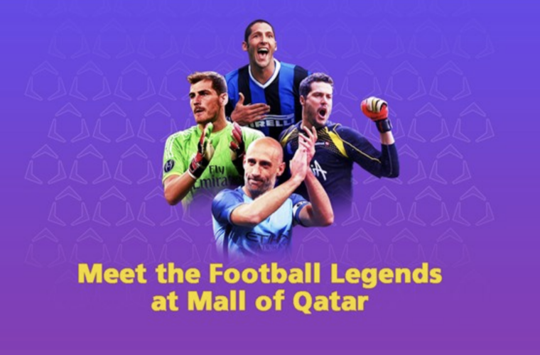 Meet the Football Legends at Mall of Qatar