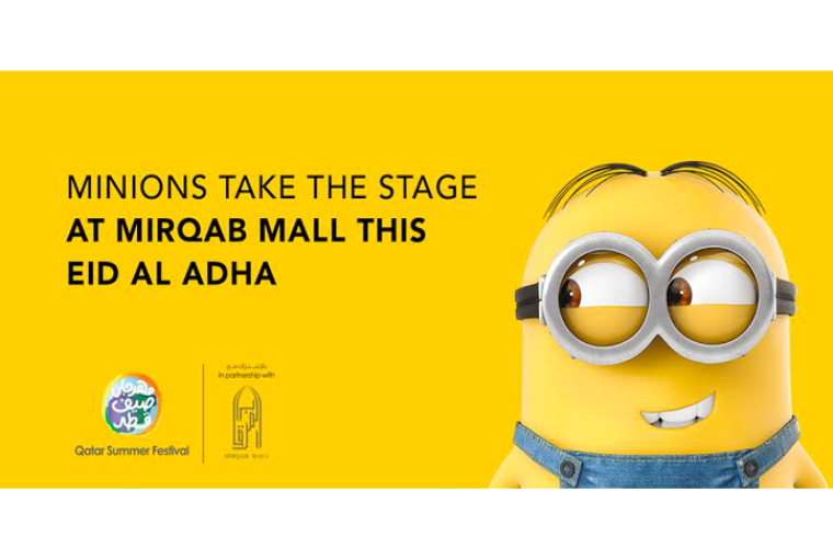 MINIONS TAKE THE STAGE AT MIRQAB MALL