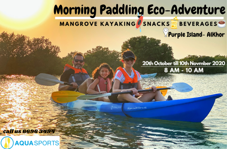 Morning Paddling Adventure & Explore Mangrove - Purple Island