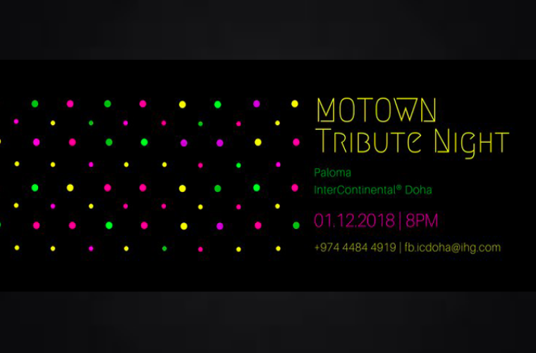 Motown Tribute Night at Paloma