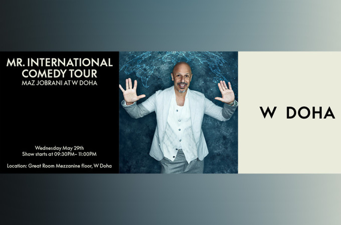 Mr. International Comedy Tour (Maz Jobrani at W Doha)