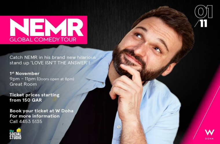 NEMR Stand Up Comedy Show Live in Qatar