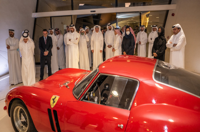 Automotive exhibition at National Museum of Qatar