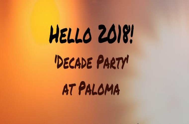 New Year's Eve 'Decade Party' at Paloma