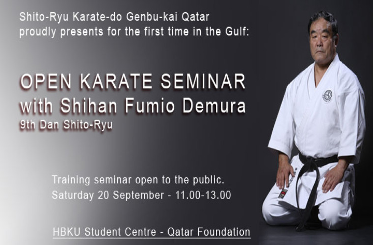 Open Karate Seminar with Shihan Fumio Demura