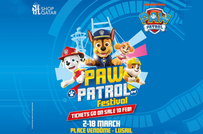Paw Patrol Festival at Place Vendome in Lusail