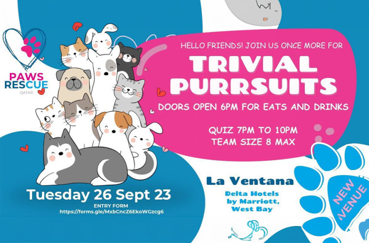 Trivial Purrsuits by Paws Rescue Qatar