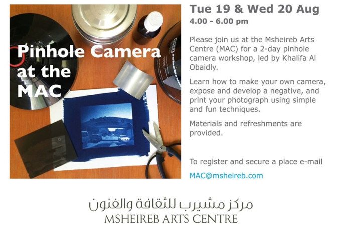 Pinhole Camera at the MAC