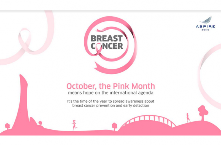 'Pink Walk' breast cancer awareness event at Aspire Park