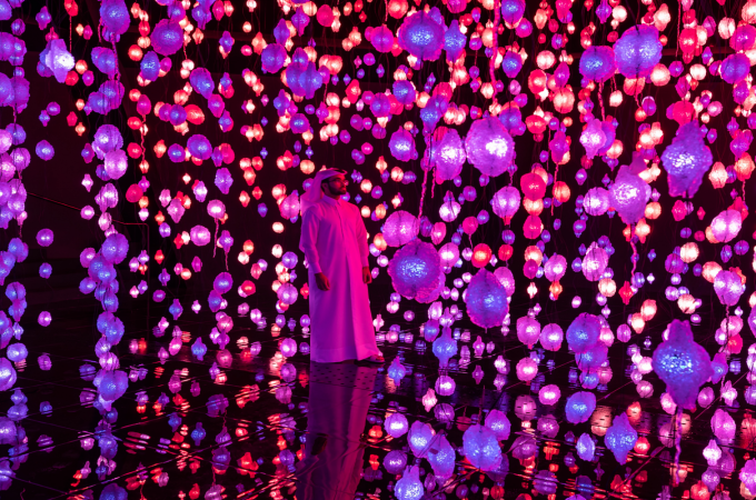 Pipilotti Rist: Your Brain to Me,  My Brain to You at National Museum of Qatar