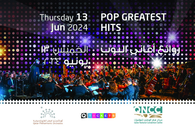 Pop Greatest Hits Qatar Philharmonic Orchestra Concert