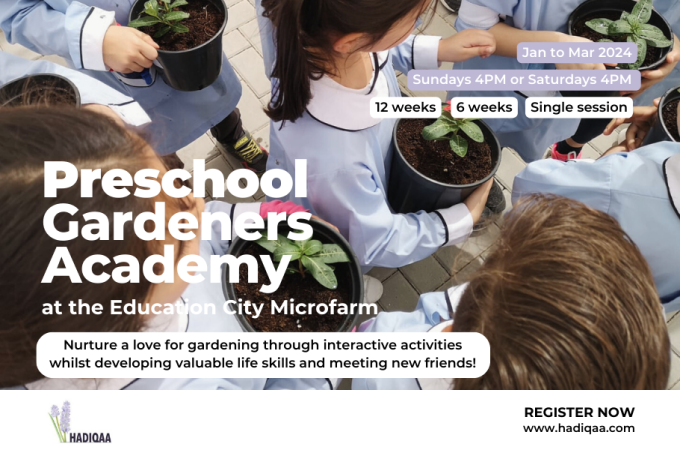 Preschool Gardeners Academy