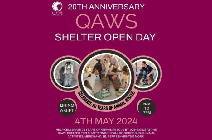 QAWS 20th Anniversary Shelter Open Day