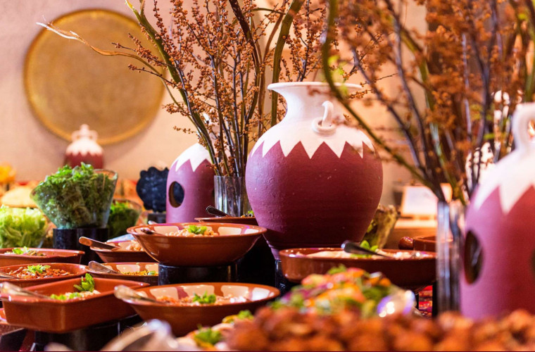 National Day Lunch at Al Liwan Restaurant Sharq Village & Spa