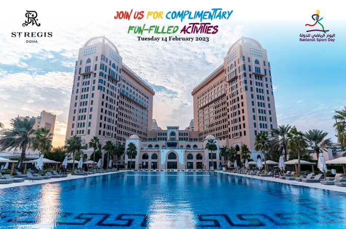 Complimentary fun fulled activities at St. Regis Doha
